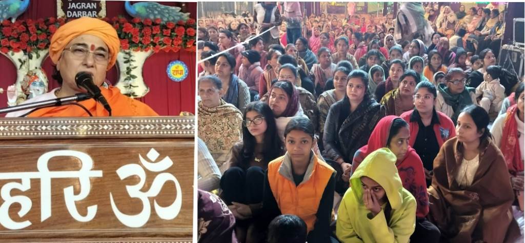 Panj Shama Kanhaiya De Naam Te  Musical spiritual discourse on the second evening at Baba Banda Bahadur Singh Gurdwara ground 